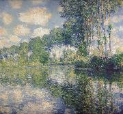 Claude Monet Poplars on the Banks of the River Epte Spain oil painting artist